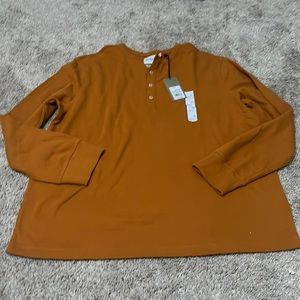 BRAND NEW! Good fellow standard Mojave orange long sleeve fit shirt!